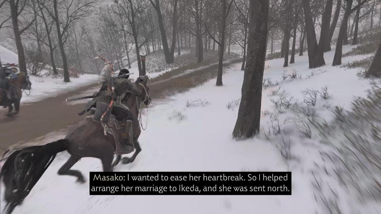 Ghost of Tsushima the sister betrayed