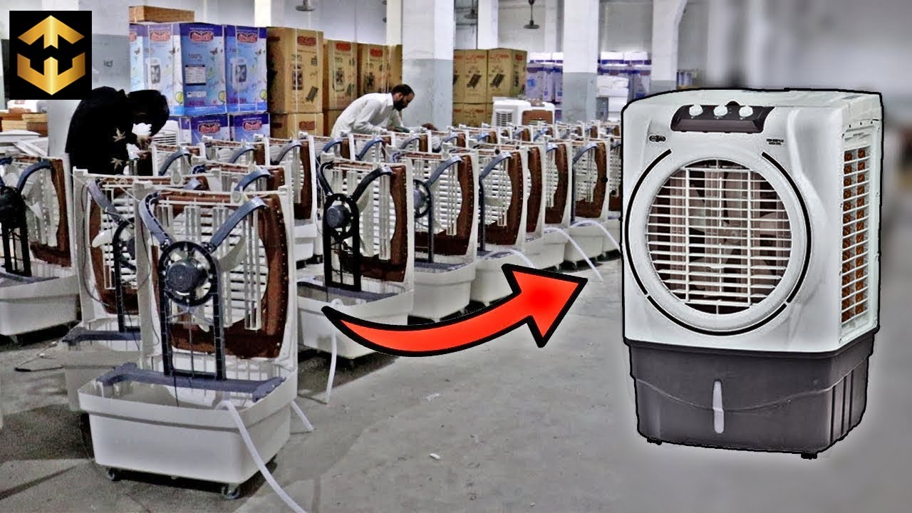 How to Manufacturing AIR Cooler in Factory Process | ICE Box Room Air Cooler