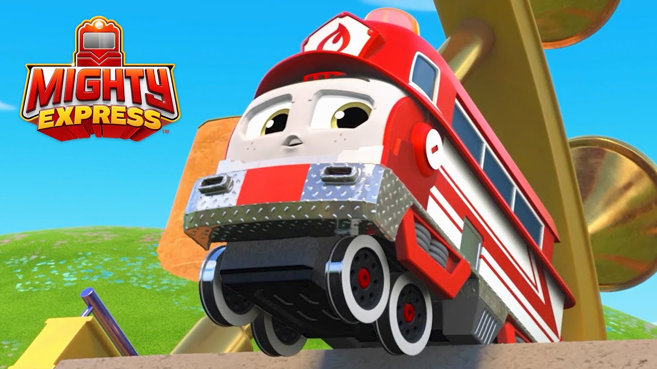Wielki skok | Kresk&oacute;wki dla Dzieci | Mighty Express po Polsku