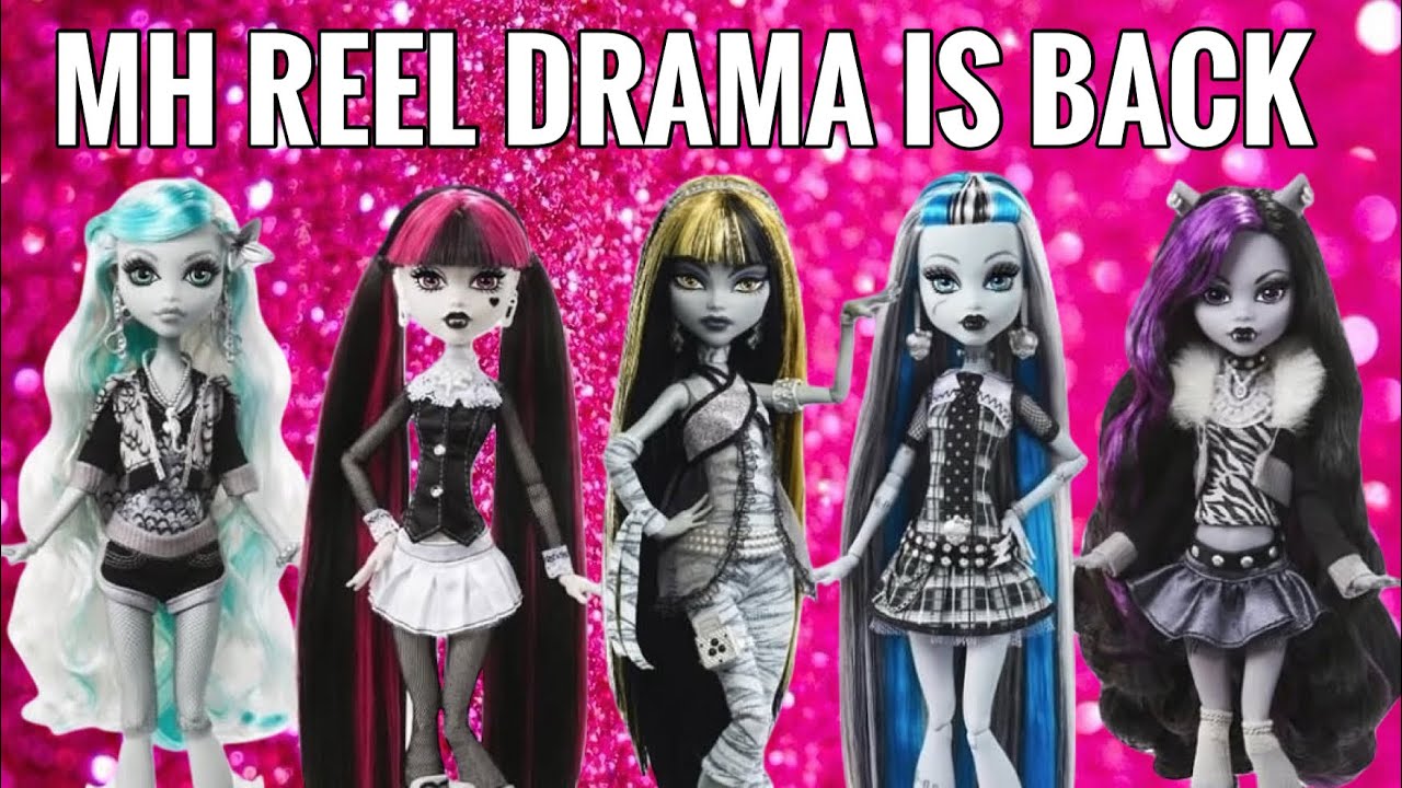💀🎀NEW MONSTER HIGH REEL DRAMA DOLLS 2025 REVEALED WITH CLEO DE NILE AND MORE!💀🎀