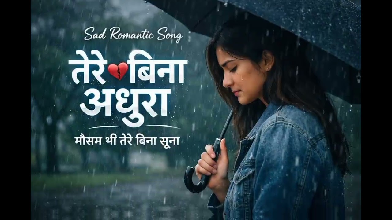 💔...तेरे बिना सूनी ये राहें,दिल पूछे क्यों टूटी चाहें.. 💔😞# subscribe