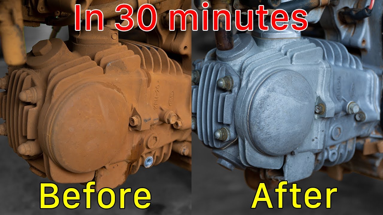 Cleaning Cylinder Heads the Easy Way in 30 minutes