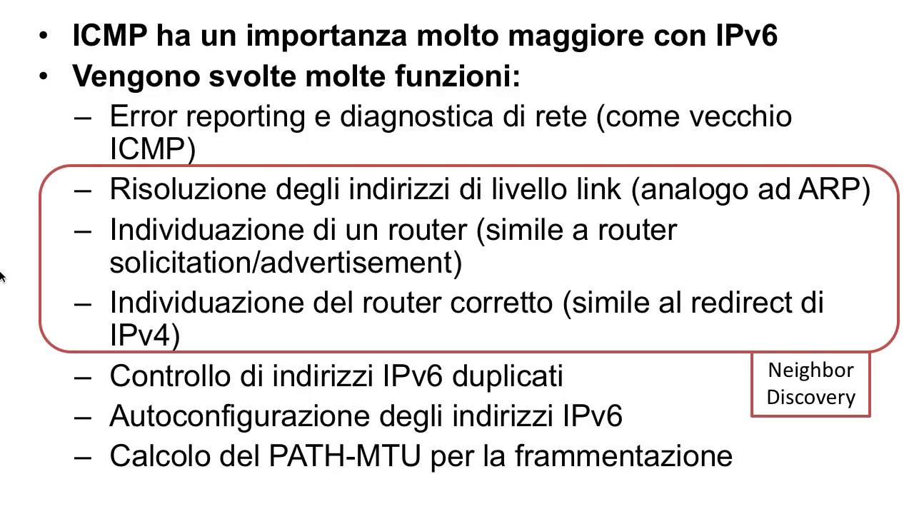 IPv6 (continua) e intro MPLS