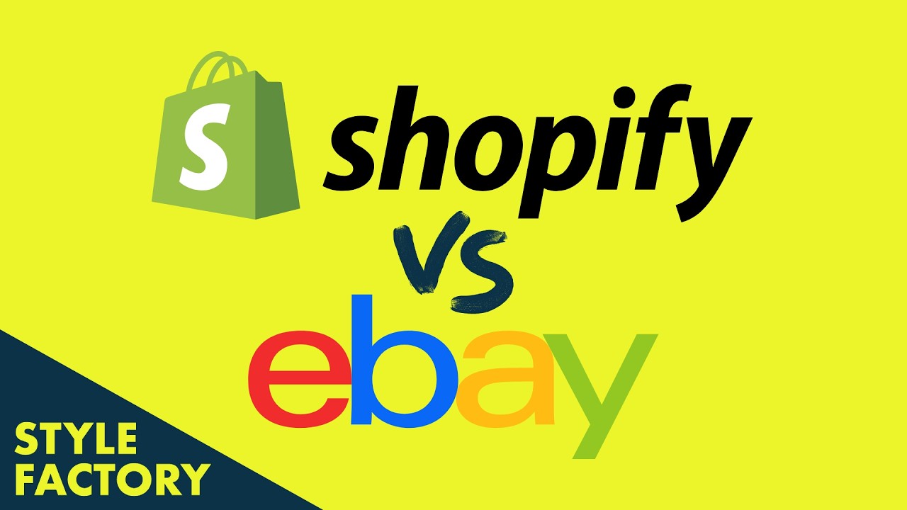 Shopify vs eBay (2025) &mdash; Which is Better?