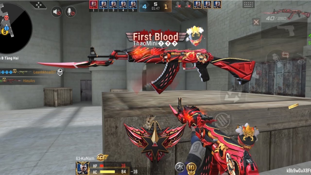 CF Legends | AK47-Iron Beast-Legend : bắn kiểu gì cũng không giật #CFLCVN#crossfirelegendsvng 