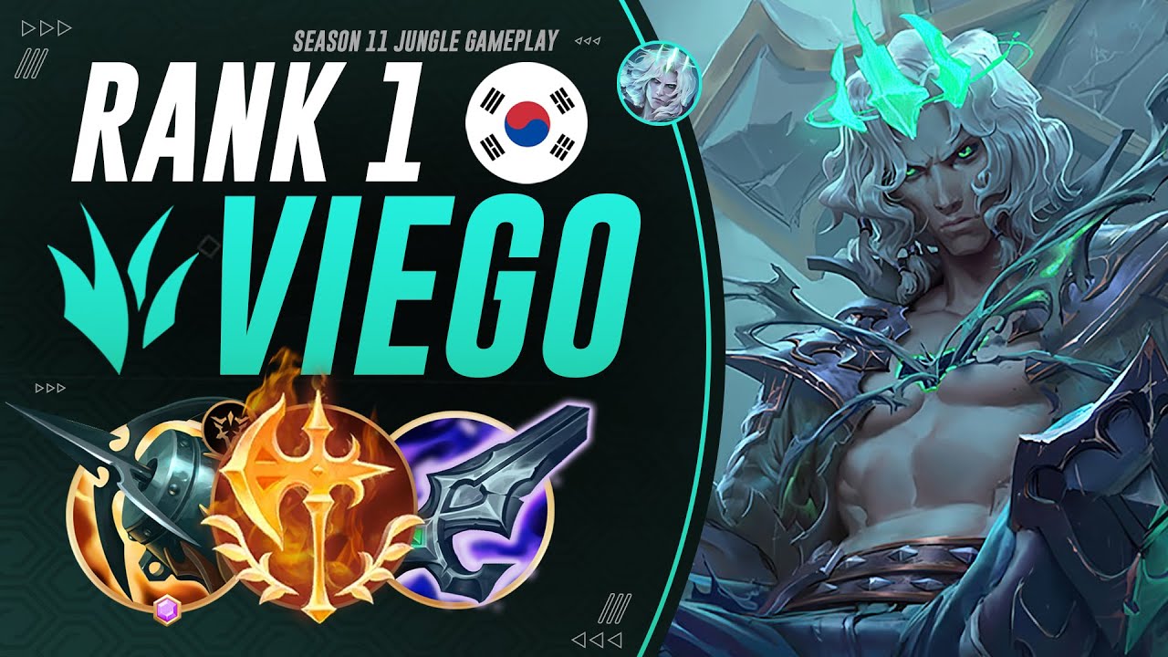 90% KP RANK 1 VIEGO:  Use Aggressive Routes To PUNISH Enemy Junglers! | Challenger Season 11 Guide