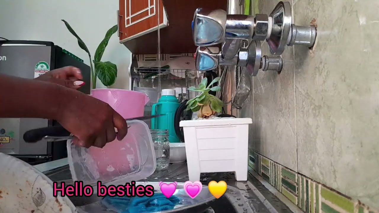 SPEND WITH ME IN THE KITCHEN;Cooking Mandazi/Cleaning/Arranging/good vibes with me