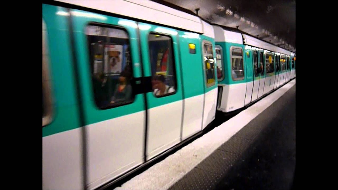 HD ARRIVEE ET DEPART D'UN MF 77 + ARRIVEE MF 88 à louis blanc