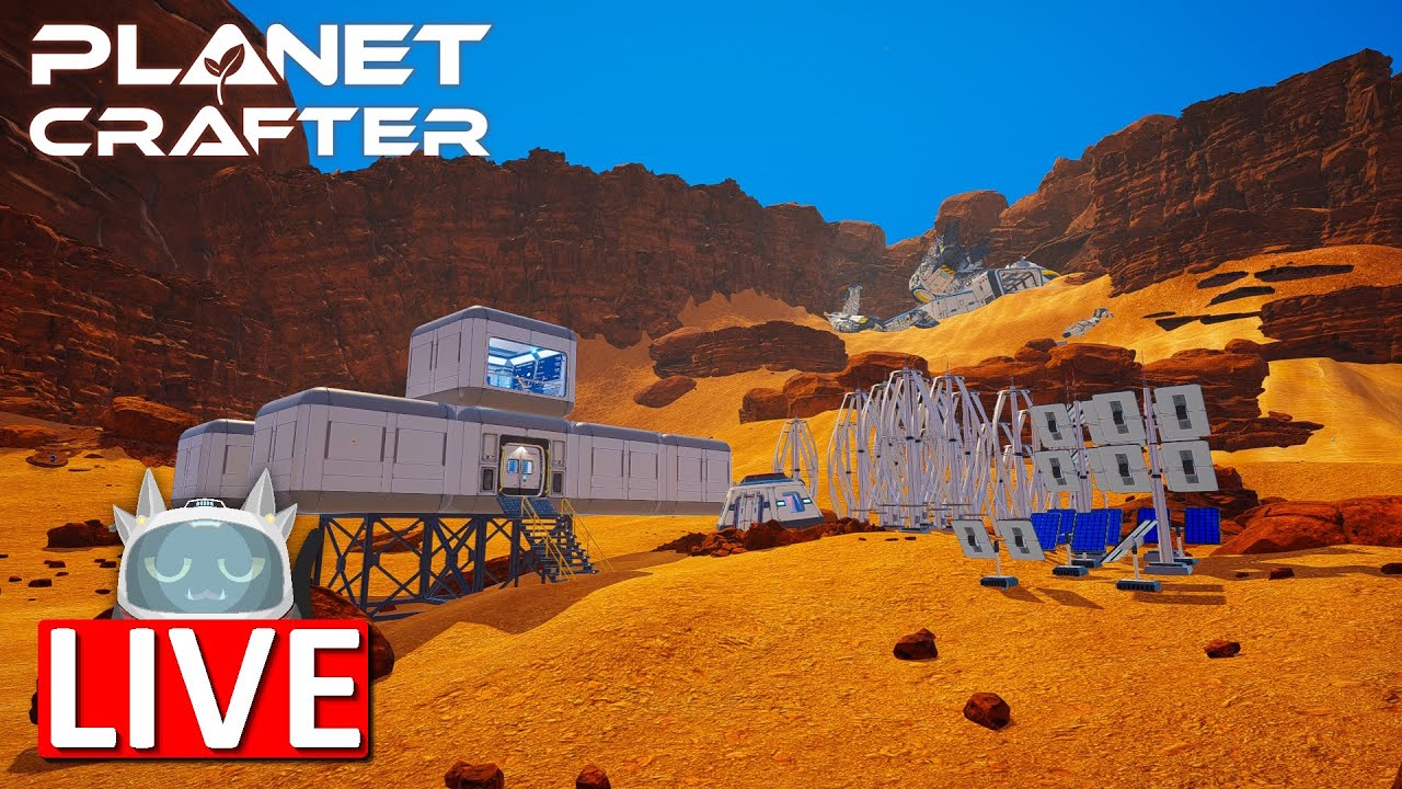Biru-in Dulu Langit Planet Bekasinya - The Planet Crafter - 🔴LIVE