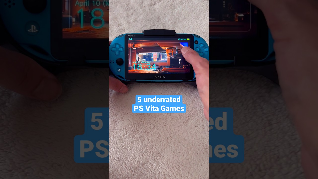 Five underrated PS Vita Games. Which ones have you played? #PSVita #PlayStation #PS5 #handheldgaming