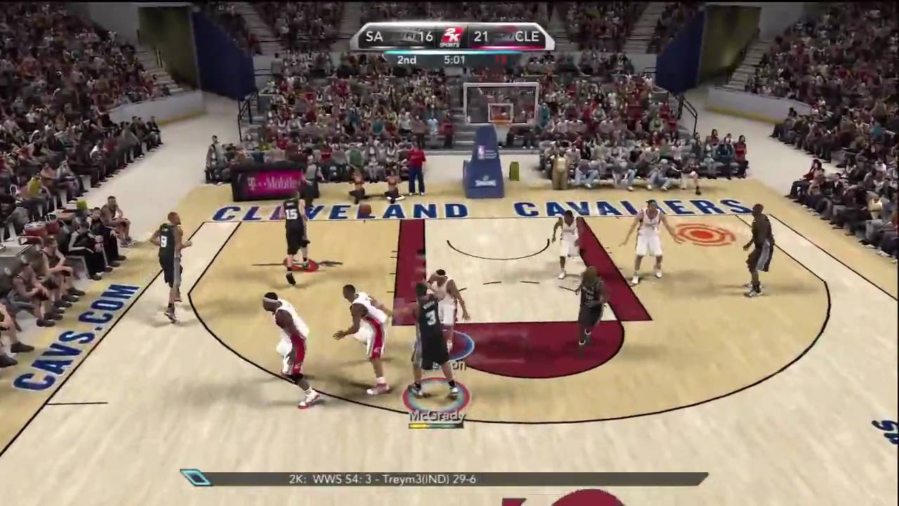 NBA 2K10 WWS4 League Game @ Cavs