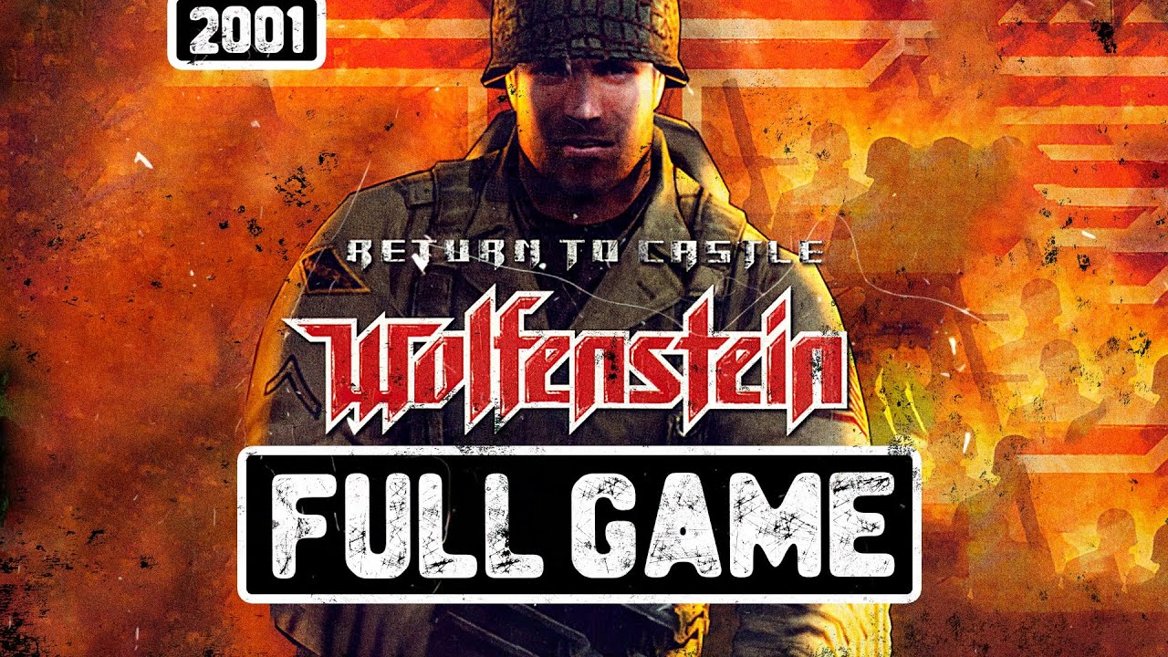 RETURN TO CASTLE WOLFENSTEIN - Full Game Walkthrough 🏰 [All Secrets | Treasure | No Commentary]
