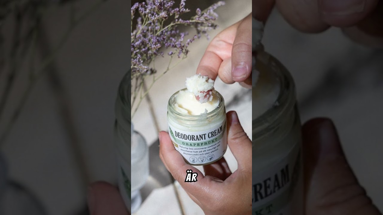 Testvinnare - naturlig deodorant (svensktillverkad & vegan)