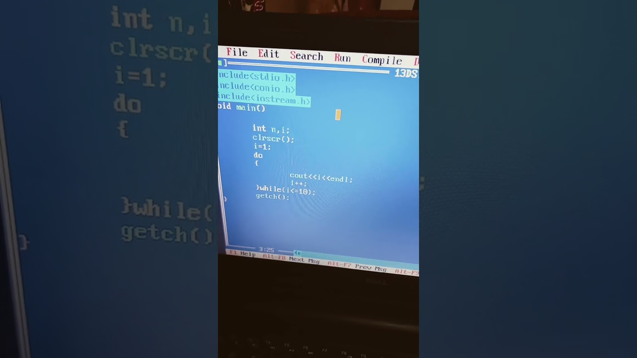 # CPP Program to print 10 numbers of element.