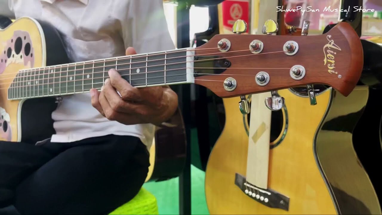 Aiersi Brand Ovation Guitar  Acoustic Guitar Cover