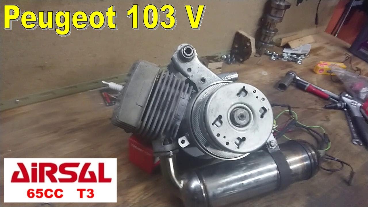 Peugeot 103 Airsal 65cc T3 remontage