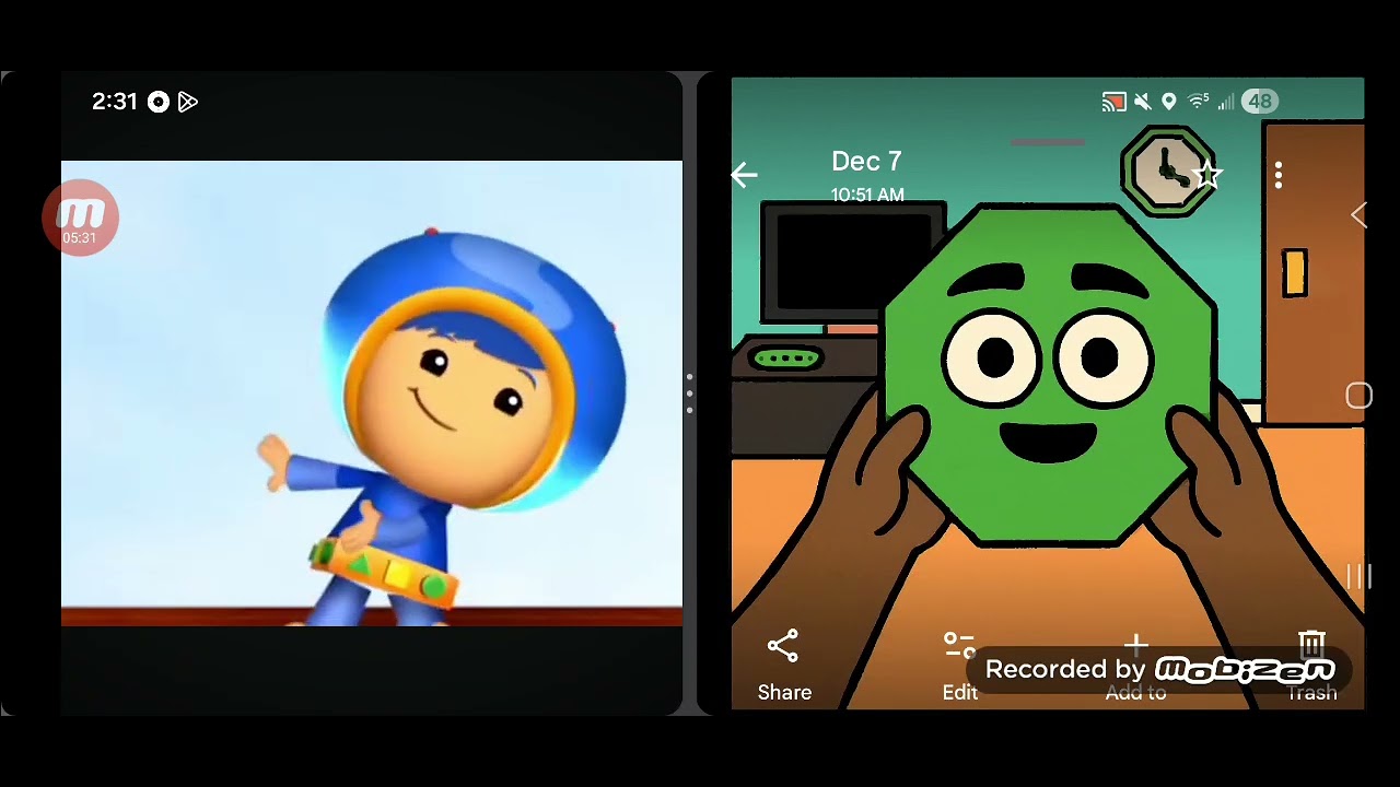 Octagon reacts to Team Umizoomi — Journey to Numberland Part 4