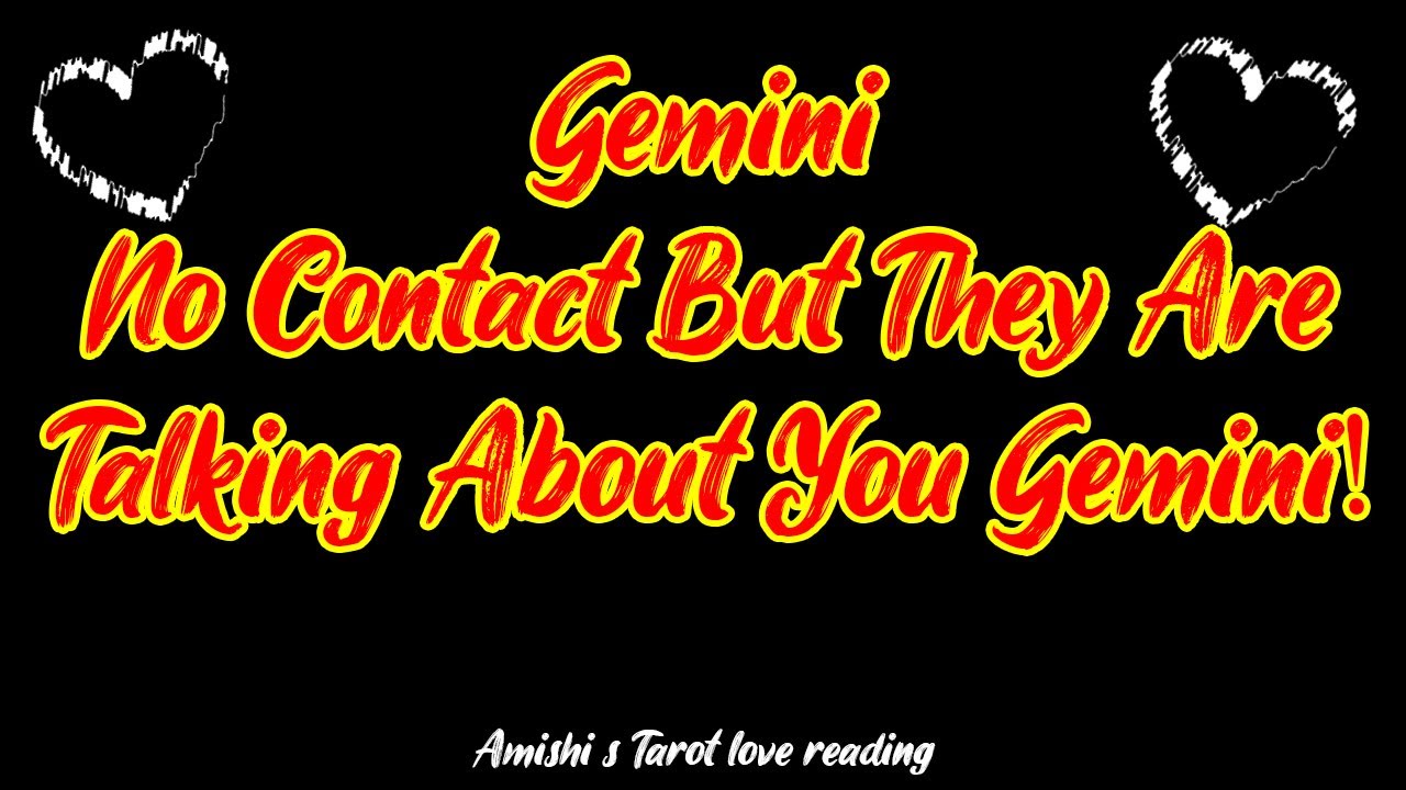 Gemini Tarot LOVE Reading December 2021 No Contact But They Are Talking About You Gemini!
