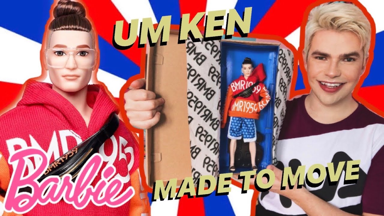O PRIMEIRO KEN MADE TO MOVE! Barbie BMR 1959 GHT93 | Unboxing e Review