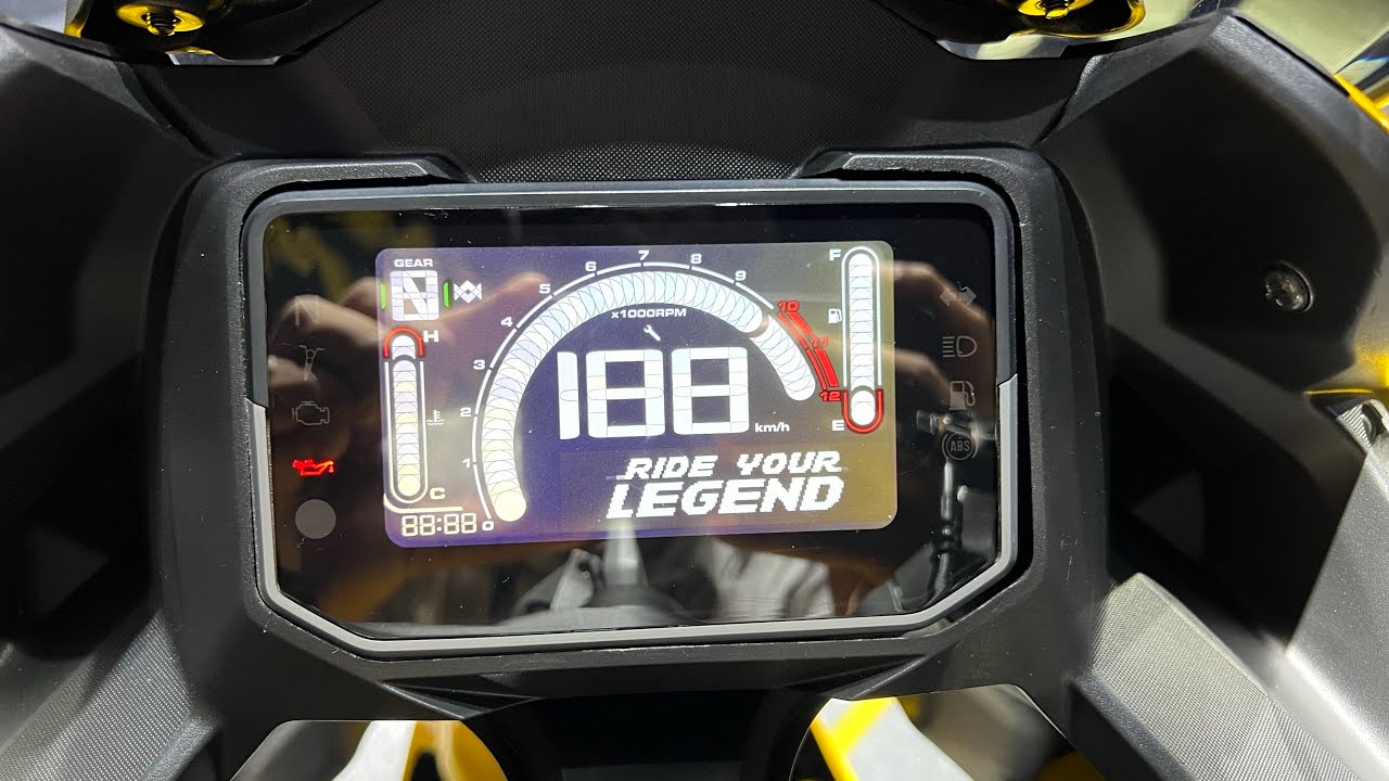 Karizma XMR 210 Speedometer Explained In Detail