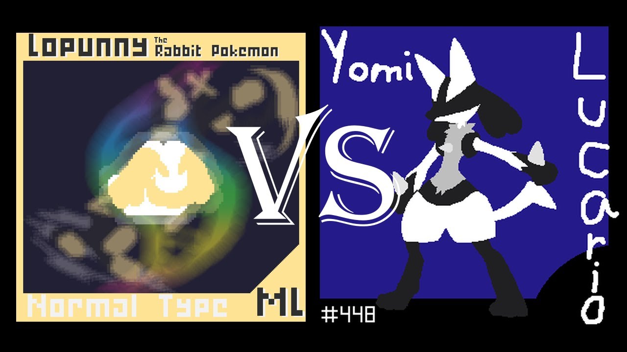 Lopunny Vs Lucario (Full Fight)