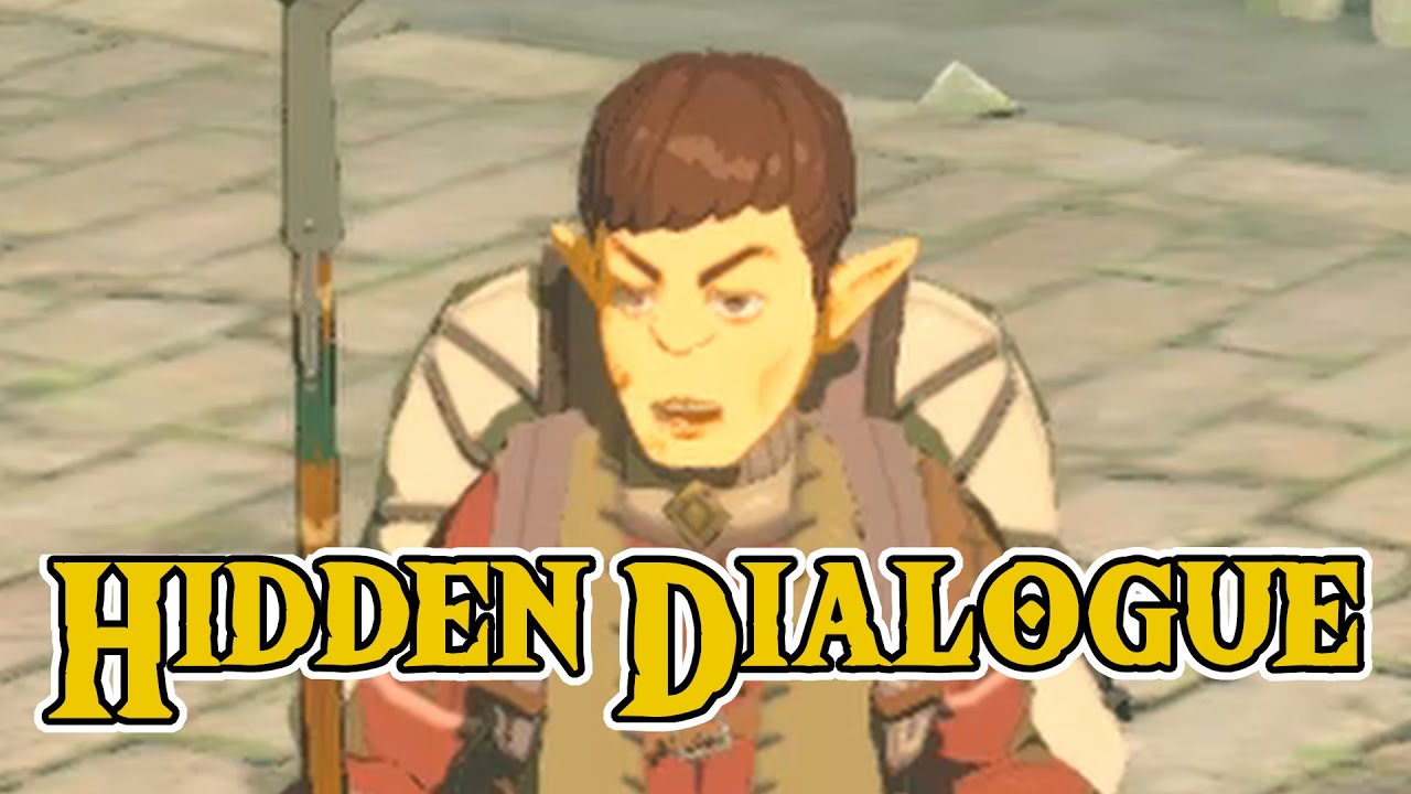 Zelda BOTW - Hidden Dialogue