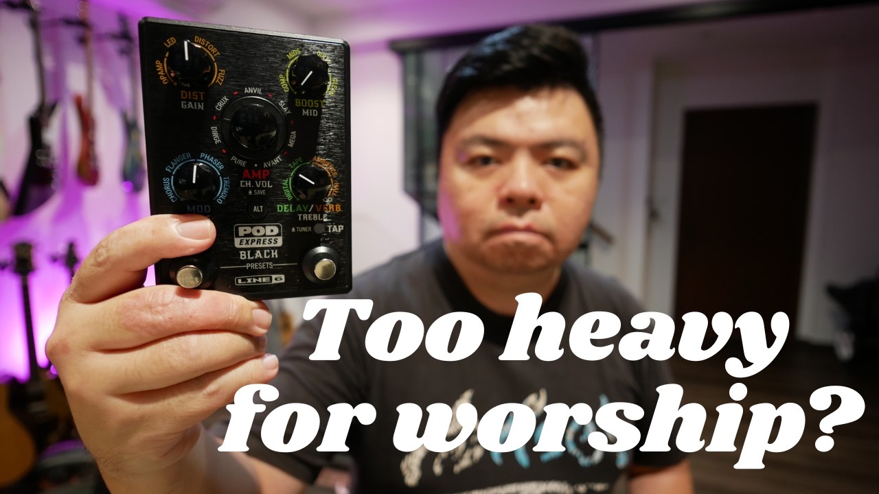 Я нашел тоны WORSHIP в POD Express BLACK (настройка механизма, ориентированного на металл)