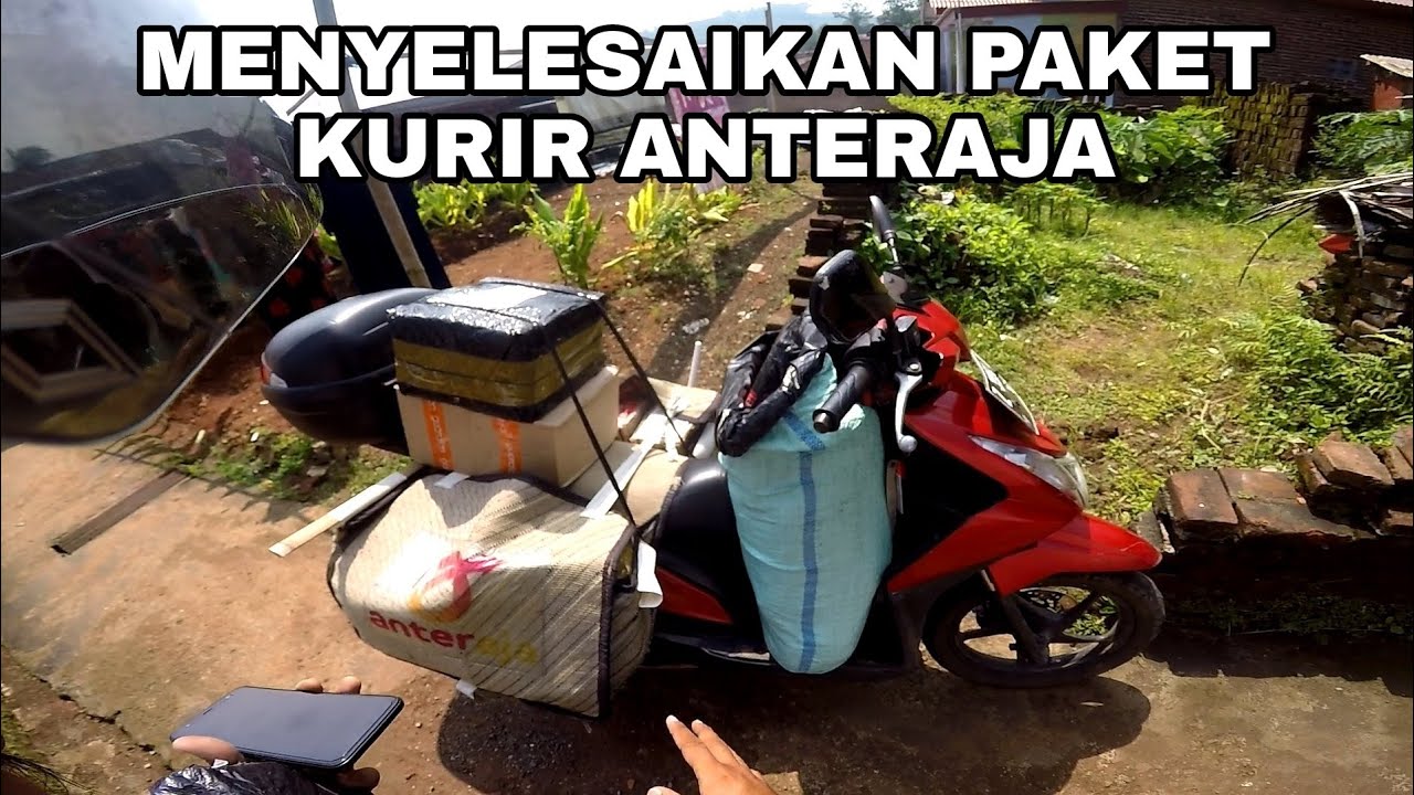 Ternyata Berat | Menyelesaikan Paket Kurir Anteraja | Gopro Hero 4