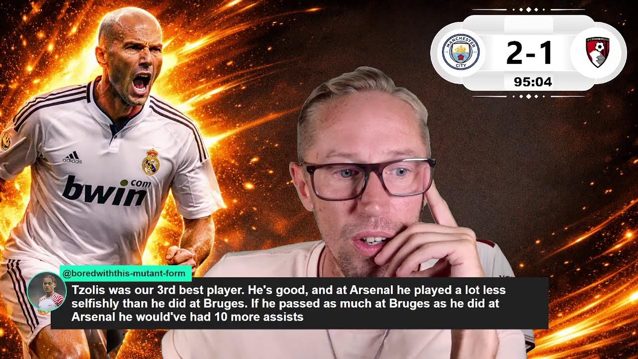 MAN CITY VS BOURNEMOUTH LIVE PREMIER LEAGUE WATCHALONG