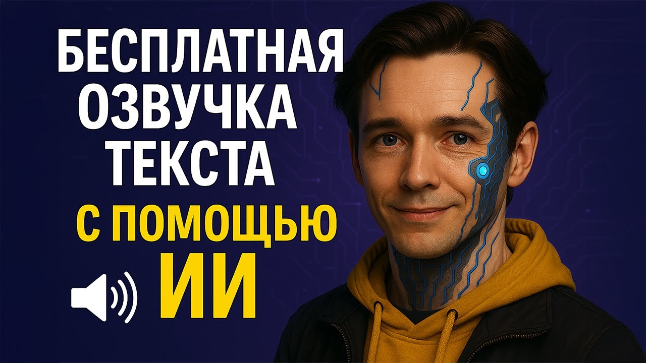 Бесплатная озвучка текста с ИИ &mdash; без лимитов и регистрации! RUS | ENG