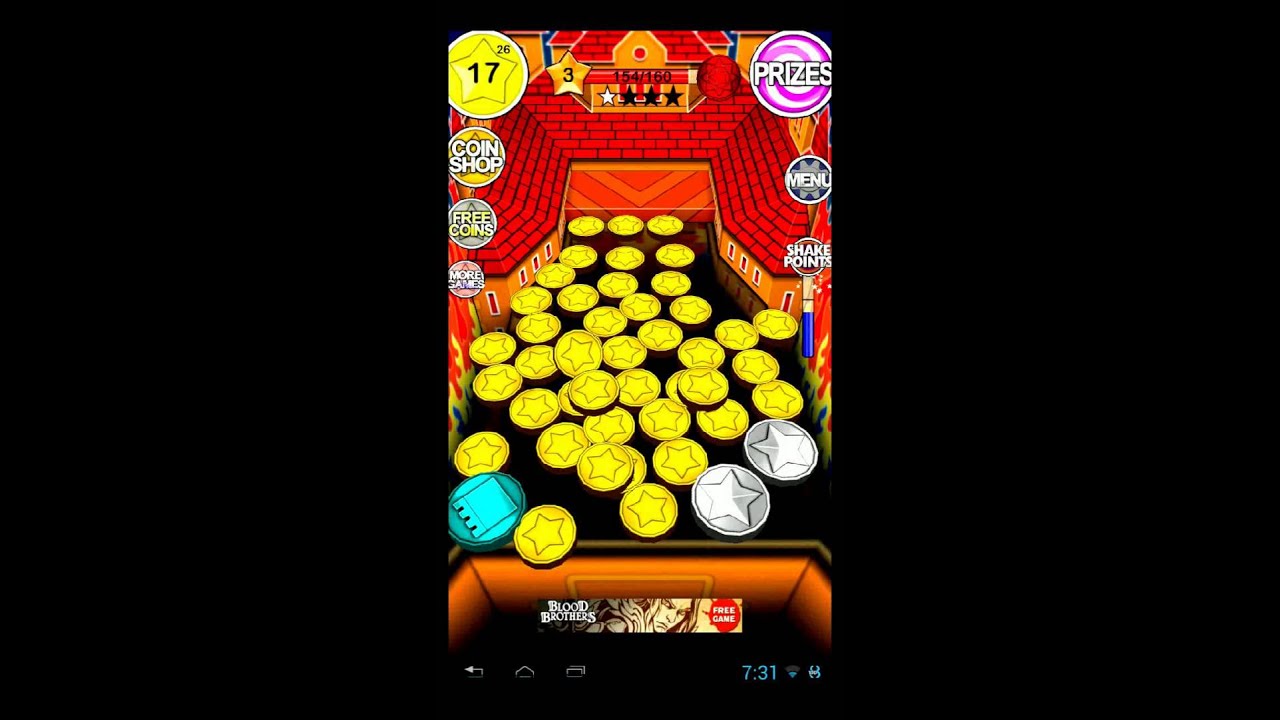 We Play - Coin Dozer - Android - Pure Gameplay