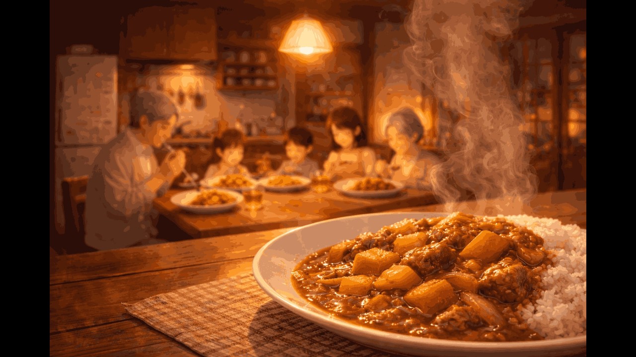 The Coziest Japanese Curry Dinner