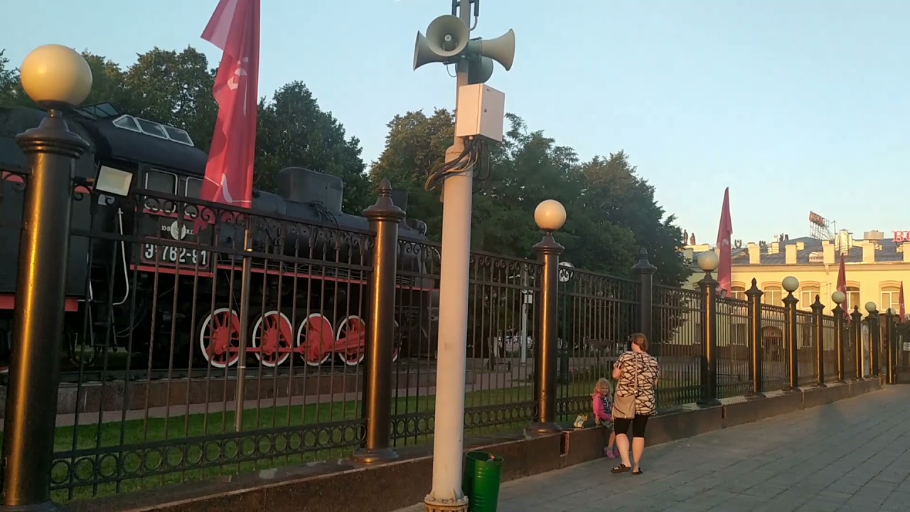 Воронеж. Поезд №480/479 Сухум - Санкт-Петербург, прибытие и стоянка по станции Воронеж-1 / Voronezh.