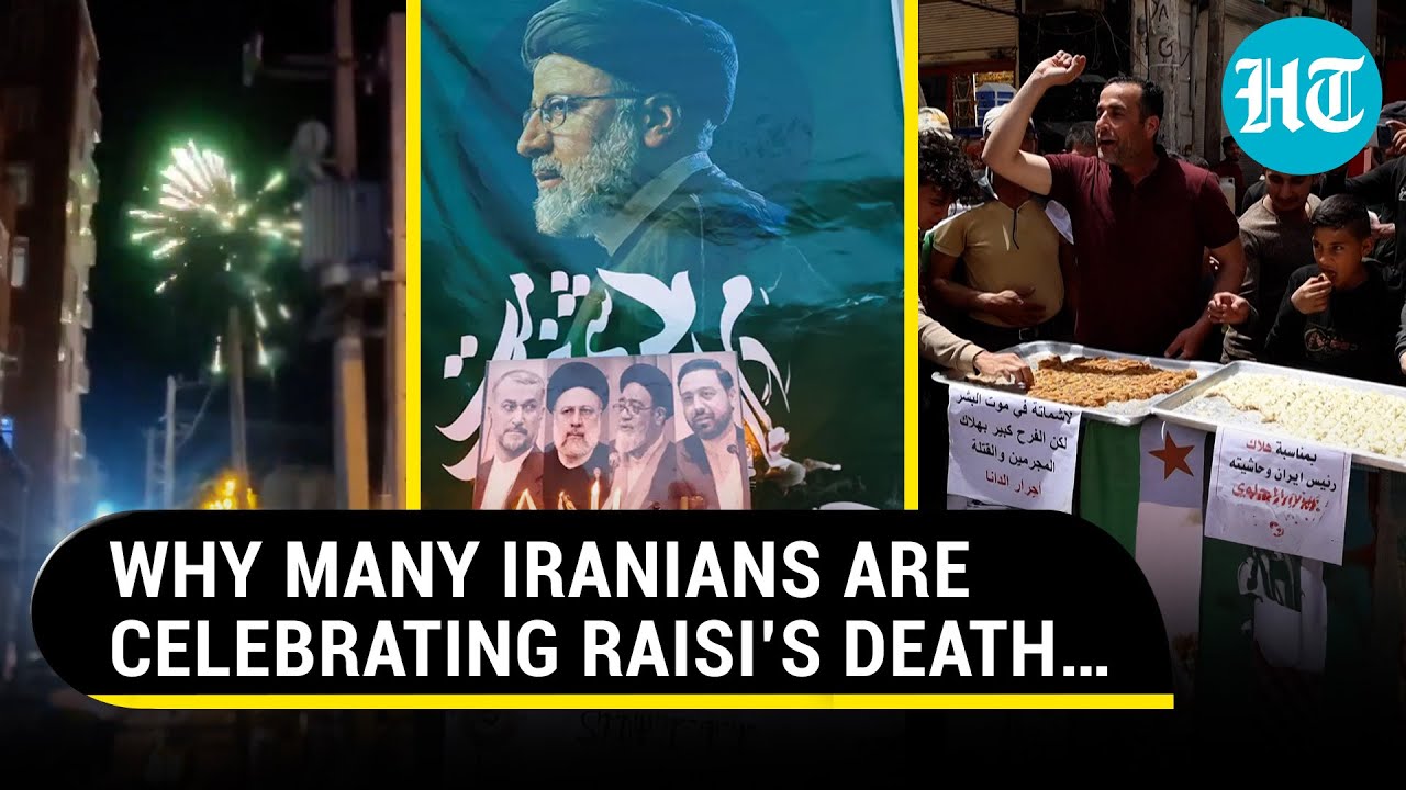 Raisi Killed In Chopper Crash: President&rsquo;s Critics Celebrate, Sweets Distributed In Syria | Watch