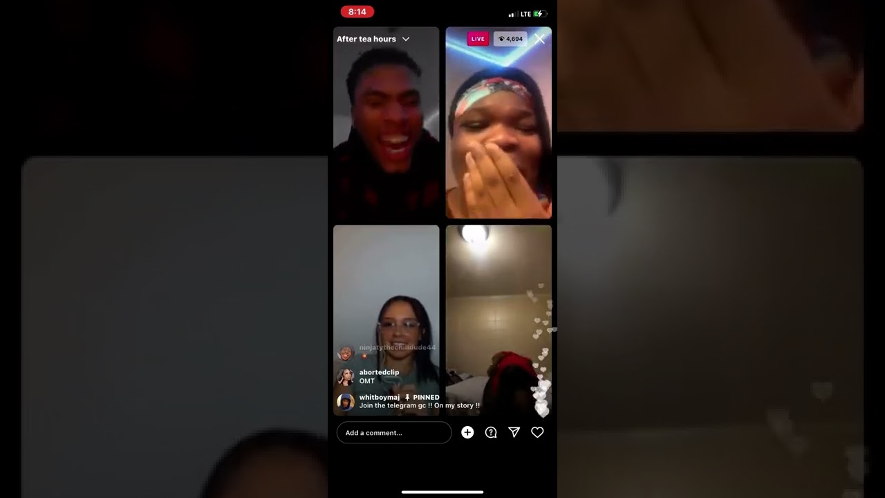 alexis argues on insta
