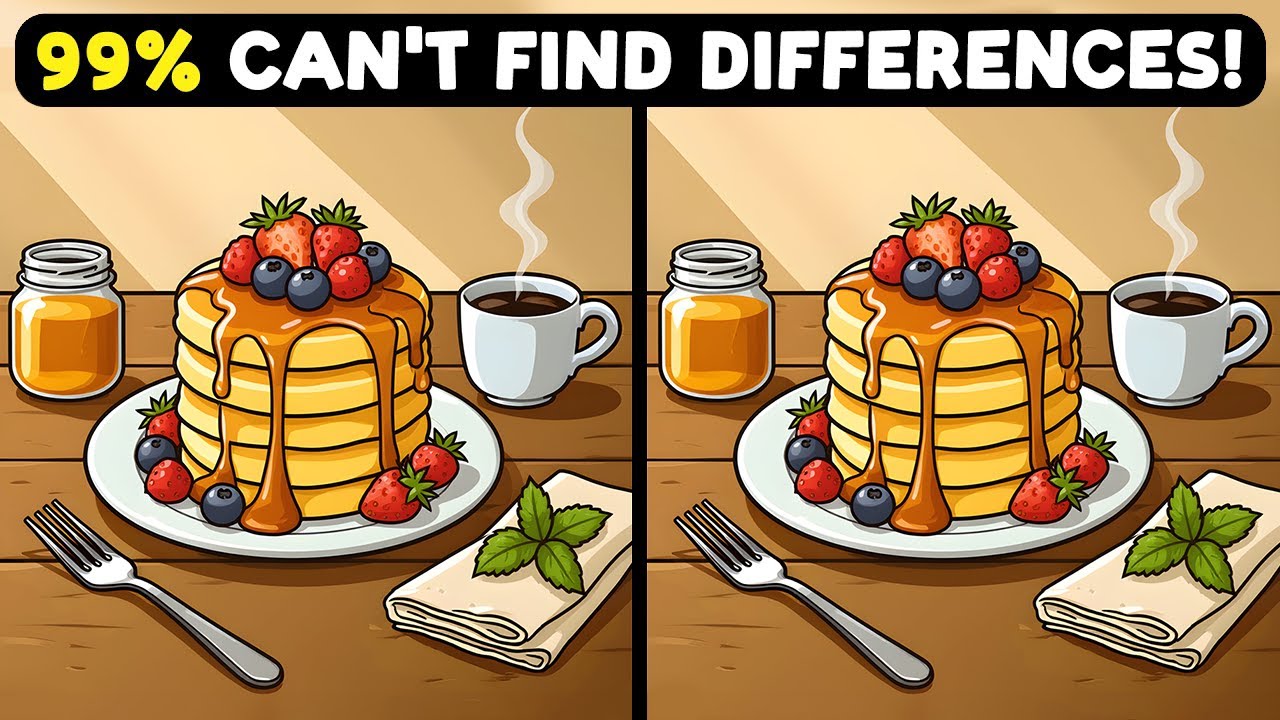 🧠🧐 Find the Differences | Brain Teaser 《Only 1% Gets Them All》