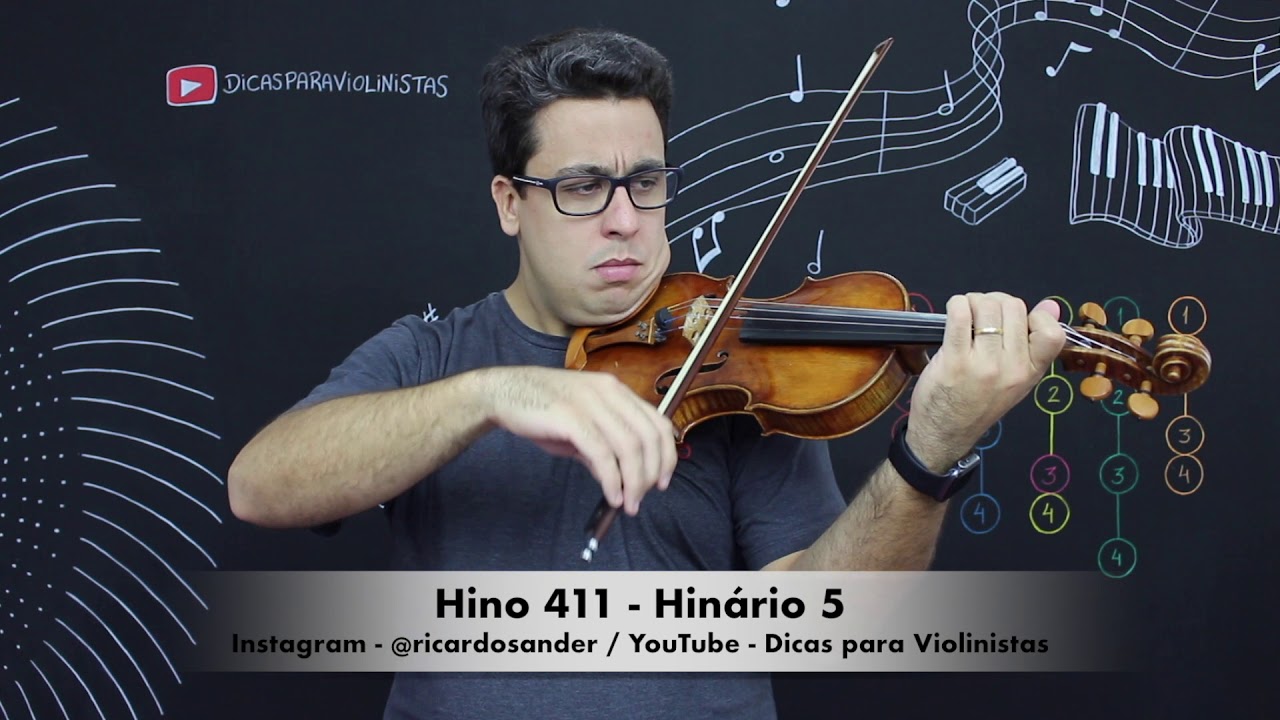 Hino 411 Violino Hinário 5 CCB