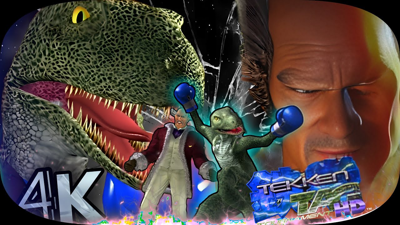 Alex & Heihachi Arcade Mode Hard Tekken Tag Tournament HD UHD 4K 60 FPS 