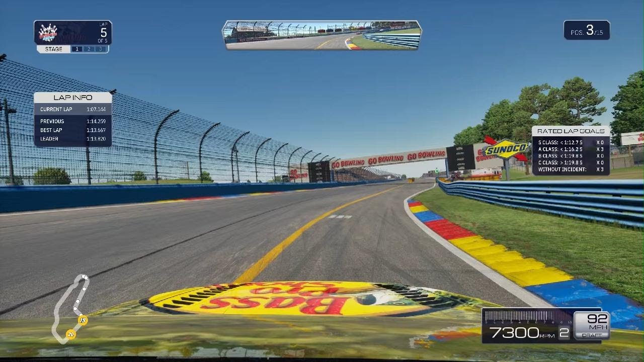 NASCAR 25 TCRL cup Watkins Glen