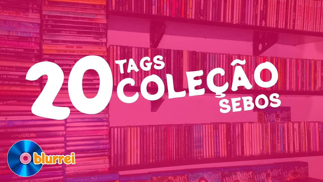 20 TAGS de Coleção - Sebos
