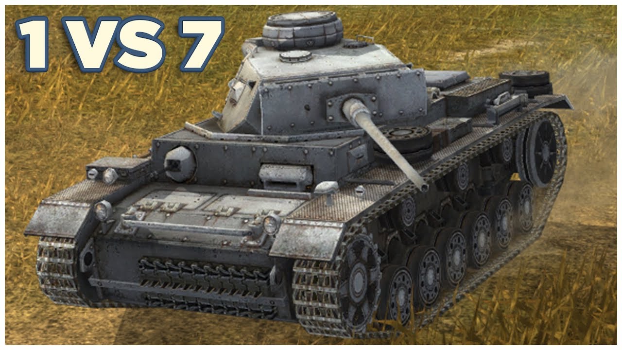 Pz.Kpfw. III • ОДИН ПРОТИВ ВСЕХ • WoT Blitz Gameplay