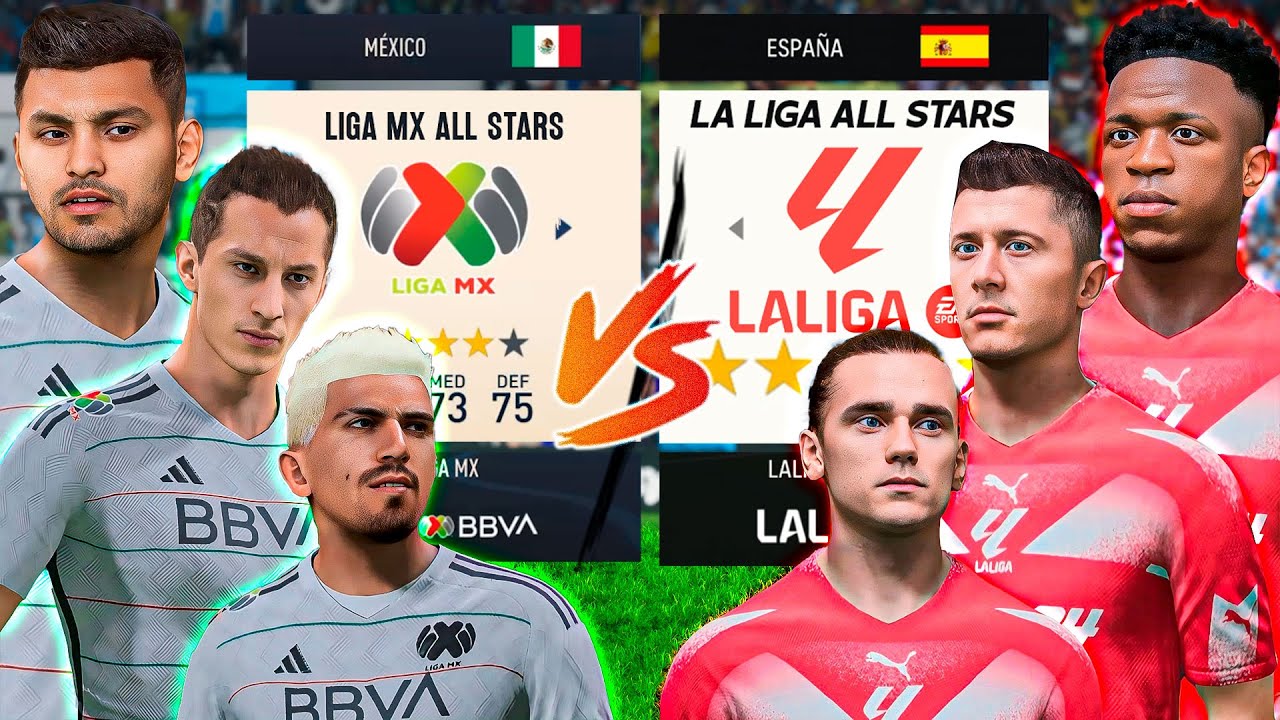 ENFRENTÉ A LA LIGA MX CONTRA LA LIGA DE ESPAÑA EN FC 24 | TORNEO SUPER ESTRELLAS