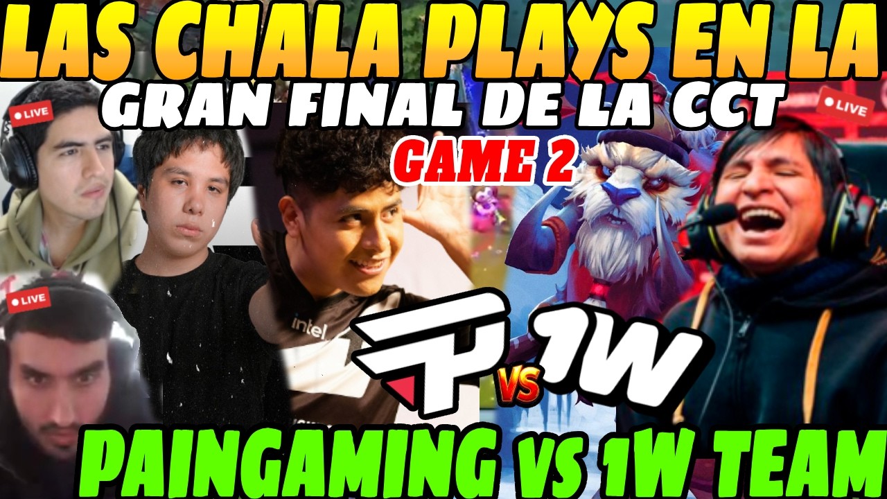 😲Scofield se luce con TUSKAR en la GRAN FINAL de la CCT Season 2! PAIN GAMING vs 1W TEAM GAME 2😲