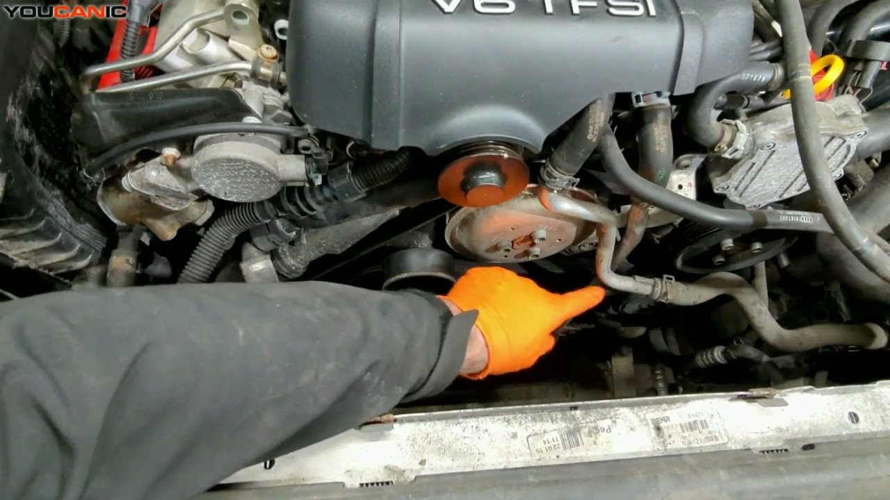 Руководство по замене генератора Audi Q7 2006–2015 гг. — устранение проблемы с загоранием индикат...