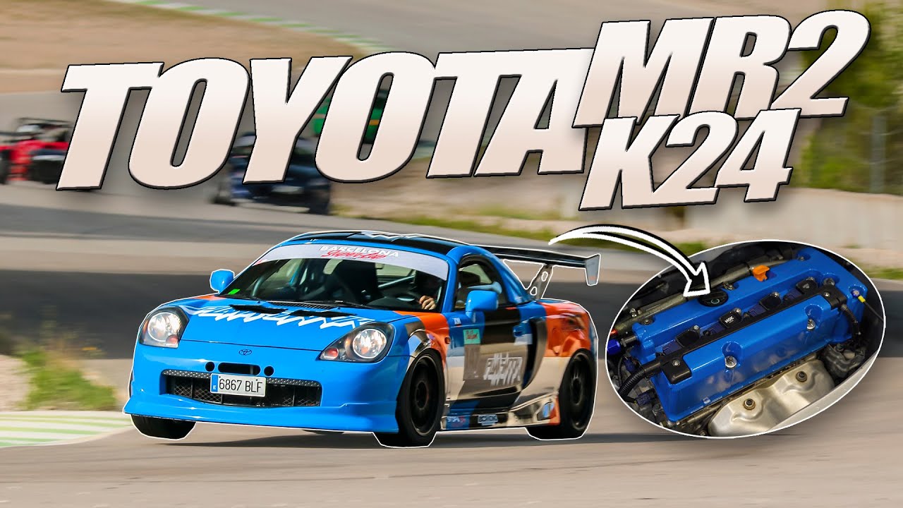 TOYOTA MR2 con SWAP a K24 | TRASERA, MANUAL y MOTOR CENTRAL