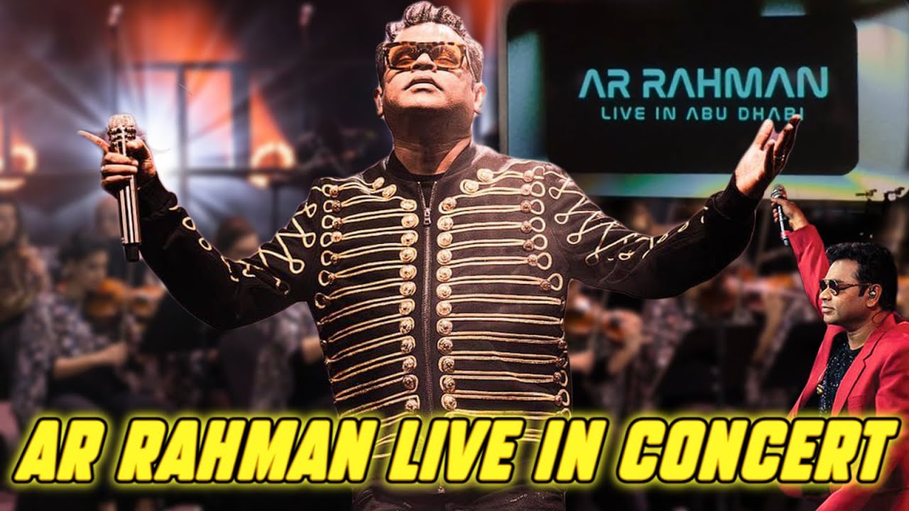 AR Rahman Live in Abu Dhabi|Live in Concert| Etihad Arena . #arrahmanliveconcert #arrahman @ARRahman