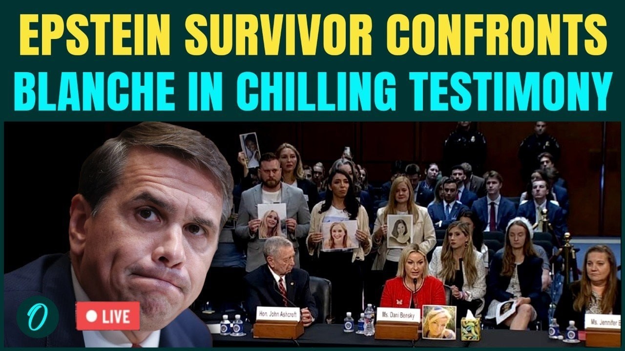 LIVE: Epstein Victim CONFRONTS Todd Blanche Over Denial Of Justice From DOJ In Chilling Testimony
