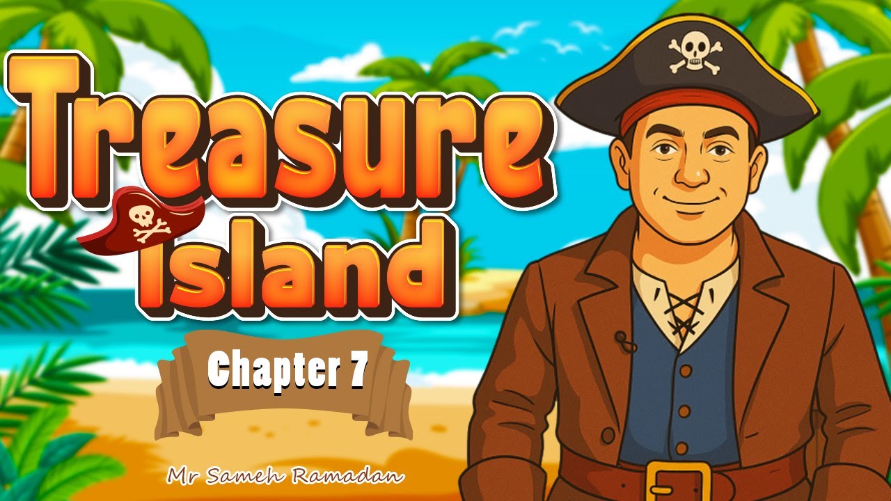 طلاب اولي ثانوي...اجمع معايا هنا(شرح قصه Treasure Island)😍💥
