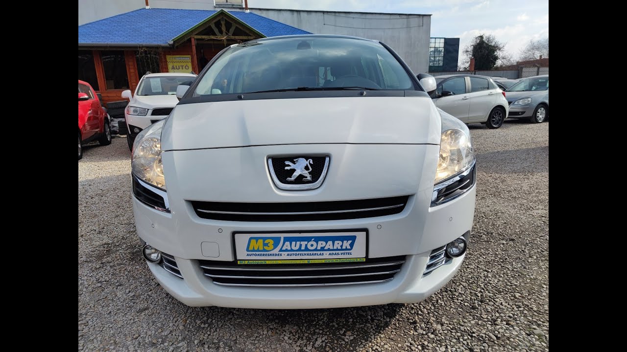 Peugeot 5008 1.6 HDI Teszt - Bemutató - Eladó