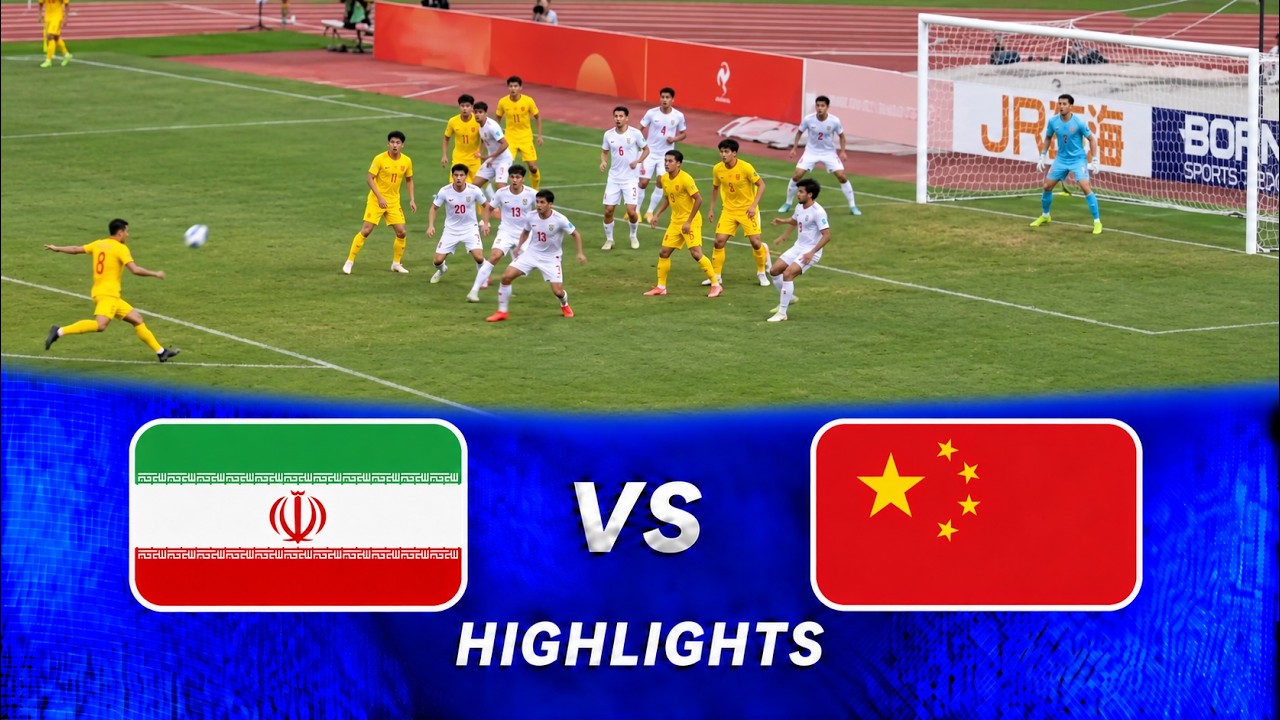 Highlights | Iran U23 🇮🇷 vs China U23 🇨🇳 | 20th Asian Games Aichi&ndash;Nagoya 2026 &mdash; Men&rsquo;s Football